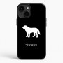 כיסוי בעיצוב אישי עם השם שלך לדגם - Apple iPhone 15 Plus בעיצוב כלב