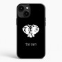 כיסוי בעיצוב אישי עם השם שלך לדגם - Apple iPhone 15 Plus בעיצוב ראש פיל