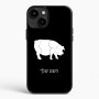 כיסוי בעיצוב אישי עם השם שלך לדגם - Apple iPhone 15 Plus בעיצוב חזיר