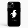 כיסוי בעיצוב אישי עם השם שלך לדגם - Apple iPhone 15 Plus בעיצוב פינגווין