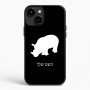 כיסוי בעיצוב אישי עם השם שלך לדגם - Apple iPhone 15 Plus בעיצוב קרנף