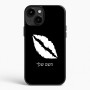 כיסוי בעיצוב אישי עם השם שלך לדגם - Apple iPhone 15 Plus בעיצוב שפתיים - נשיקה