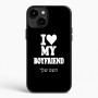 כיסוי בעיצוב אישי עם השם שלך לדגם - Apple iPhone 15 Plus בעיצוב אוהבת את החבר שלי