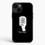 כיסוי בעיצוב אישי עם השם שלך לדגם - Apple iPhone 15 Plus בעיצוב מיקרופון