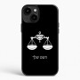 כיסוי בעיצוב אישי עם השם שלך לדגם - Apple iPhone 15 Plus בעיצוב מזלות - מאזניים