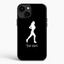 כיסוי בעיצוב אישי עם השם שלך לדגם - Apple iPhone 15 Plus בעיצוב רץ רץ אישה
