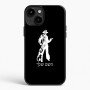 כיסוי בעיצוב אישי עם השם שלך לדגם - Apple iPhone 15 Plus בעיצוב קאובוי המערב הפרוע