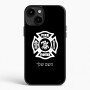 כיסוי בעיצוב אישי עם השם שלך לדגם - Apple iPhone 15 Plus בעיצוב כבאי - תגית