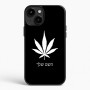 כיסוי בעיצוב אישי עם השם שלך לדגם - Apple iPhone 15 Plus בעיצוב עלה מריחואנה - גראס