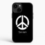 כיסוי בעיצוב אישי עם השם שלך לדגם - Apple iPhone 15 Plus בעיצוב סמל השלום