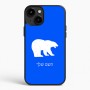 כיסוי בעיצוב אישי עם השם שלך לדגם - Apple iPhone 15 Plus בעיצוב דוב