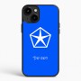 כיסוי בעיצוב אישי עם השם שלך לדגם - Apple iPhone 15 Plus בעיצוב קרייזלר