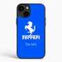 כיסוי בעיצוב אישי עם השם שלך לדגם - Apple iPhone 15 Plus בעיצוב פרארי