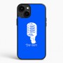 כיסוי בעיצוב אישי עם השם שלך לדגם - Apple iPhone 15 Plus בעיצוב מיקרופון