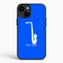 כיסוי בעיצוב אישי עם השם שלך לדגם - Apple iPhone 15 Plus בעיצוב סקסופון
