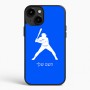 כיסוי בעיצוב אישי עם השם שלך לדגם - Apple iPhone 15 Plus בעיצוב שחקן בייסבול