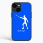 כיסוי בעיצוב אישי עם השם שלך לדגם - Apple iPhone 15 Plus בעיצוב לוחם סייף