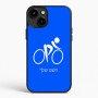 כיסוי בעיצוב אישי עם השם שלך לדגם - Apple iPhone 15 Plus בעיצוב אופניים אולימפיים