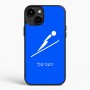 כיסוי בעיצוב אישי עם השם שלך לדגם - Apple iPhone 15 Plus בעיצוב קפיצת סקי אולימפית
