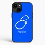 כיסוי בעיצוב אישי עם השם שלך לדגם - Apple iPhone 15 Plus בעיצוב סטטוסקופ רופא