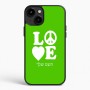 כיסוי בעיצוב אישי עם השם שלך לדגם - Apple iPhone 15 Plus בעיצוב אהבה