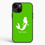 כיסוי בעיצוב אישי עם השם שלך לדגם - Apple iPhone 15 Plus בעיצוב בתולת ים - אישה