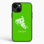 כיסוי בעיצוב אישי עם השם שלך לדגם - Apple iPhone 15 Plus בעיצוב אופנוע שלג