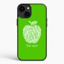 כיסוי בעיצוב אישי עם השם שלך לדגם - Apple iPhone 15 Plus בעיצוב הדפס תפוח