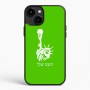 כיסוי בעיצוב אישי עם השם שלך לדגם - Apple iPhone 15 Plus בעיצוב פסל החירות