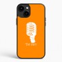 כיסוי בעיצוב אישי עם השם שלך לדגם - Apple iPhone 15 Plus בעיצוב מיקרופון