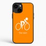 כיסוי בעיצוב אישי עם השם שלך לדגם - Apple iPhone 15 Plus בעיצוב אופניים אולימפיים