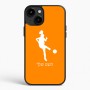 כיסוי בעיצוב אישי עם השם שלך לדגם - Apple iPhone 15 Plus בעיצוב שחקנית כדורגל - אישה