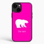 כיסוי בעיצוב אישי עם השם שלך לדגם - Apple iPhone 15 Plus בעיצוב דוב