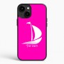 כיסוי בעיצוב אישי עם השם שלך לדגם - Apple iPhone 15 Plus בעיצוב סירה