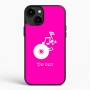 כיסוי בעיצוב אישי עם השם שלך לדגם - Apple iPhone 15 Plus בעיצוב תקליטור - אזור מוזיקה