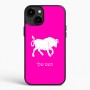 כיסוי בעיצוב אישי עם השם שלך לדגם - Apple iPhone 15 Plus בעיצוב מזלות - שור