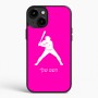 כיסוי בעיצוב אישי עם השם שלך לדגם - Apple iPhone 15 Plus בעיצוב שחקן בייסבול