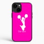 כיסוי בעיצוב אישי עם השם שלך לדגם - Apple iPhone 15 Plus בעיצוב מעודדת