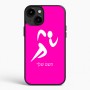 כיסוי בעיצוב אישי עם השם שלך לדגם - Apple iPhone 15 Plus בעיצוב רצים אולימפיים