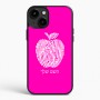 כיסוי בעיצוב אישי עם השם שלך לדגם - Apple iPhone 15 Plus בעיצוב הדפס תפוח