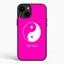 כיסוי בעיצוב אישי עם השם שלך לדגם - Apple iPhone 15 Plus בעיצוב סמל יינג יאנג