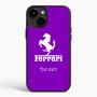 כיסוי בעיצוב אישי עם השם שלך לדגם - Apple iPhone 15 Plus בעיצוב פרארי