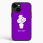 כיסוי בעיצוב אישי עם השם שלך לדגם - Apple iPhone 15 Plus בעיצוב פרח