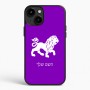 כיסוי בעיצוב אישי עם השם שלך לדגם - Apple iPhone 15 Plus בעיצוב מזלות - אריה