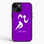 כיסוי בעיצוב אישי עם השם שלך לדגם - Apple iPhone 15 Plus בעיצוב רצים אולימפיים