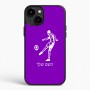 כיסוי בעיצוב אישי עם השם שלך לדגם - Apple iPhone 15 Plus בעיצוב שחקן כדורגל