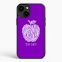 כיסוי בעיצוב אישי עם השם שלך לדגם - Apple iPhone 15 Plus בעיצוב הדפס תפוח