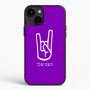 כיסוי בעיצוב אישי עם השם שלך לדגם - Apple iPhone 15 Plus בעיצוב יד סלע
