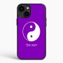 כיסוי בעיצוב אישי עם השם שלך לדגם - Apple iPhone 15 Plus בעיצוב סמל יינג יאנג