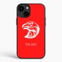 כיסוי בעיצוב אישי עם השם שלך לדגם - Apple iPhone 15 Plus בעיצוב ראש נשר